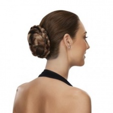 Double Braid Bun Hairpiece